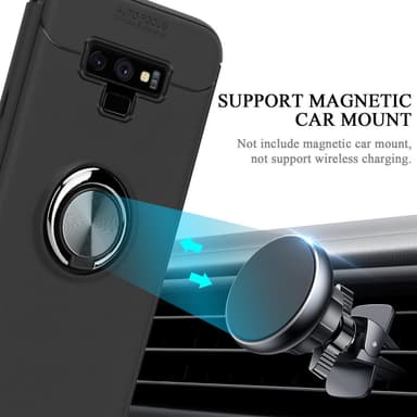Samsung Galaxy NOTE 9 Skal Fodral Case (Svart)