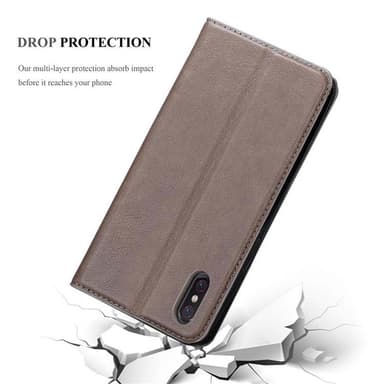 Xiaomi Mi 8 PRO Skal Fodral Case (Brun)