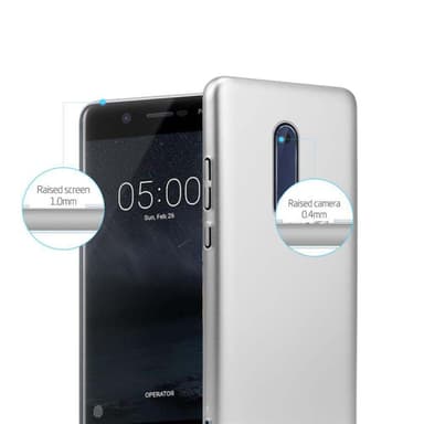 Nokia 5 2017 Skal Fodral Case (Silver)