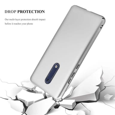 Nokia 5 2017 Skal Fodral Case (Silver)