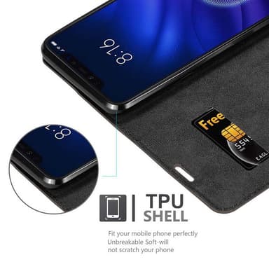 Xiaomi Mi 8 PRO Skal Fodral Case (Brun)