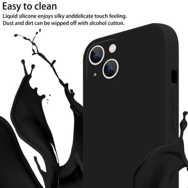 iPhone 14 Skal Fodral Kedja (Svart)