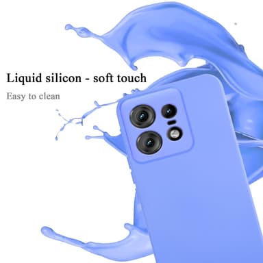 Motorola Edge 50 Pro Skal Fodral Case (Violett)