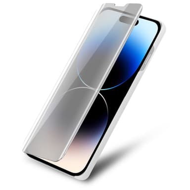iPhone 14 PRO Plånboksfodral Skal (Silver)