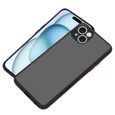iPhone 15 Skal Fodral Case (Svart)
