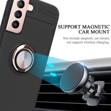 Samsung Galaxy S21 5G Skal Fodral Case (Svart)
