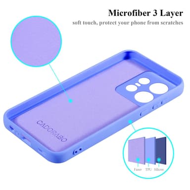 Motorola Edge 50 Pro Skal Fodral Case (Violett)