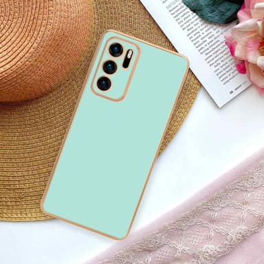 Huawei P40 Skal Fodral Case (Grön)