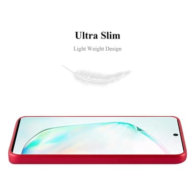 Skal Samsung Galaxy NOTE 10 Fodral Case (Röd)