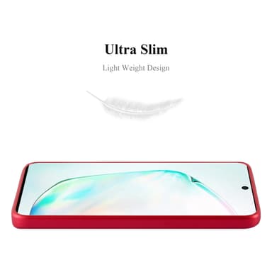 Skal Samsung Galaxy NOTE 10 Fodral Case (Röd)