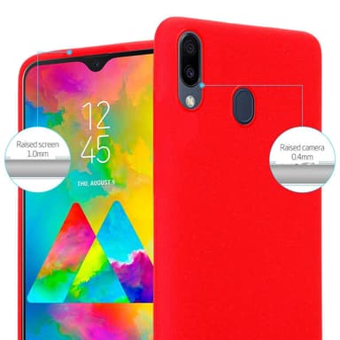 Skal Samsung Galaxy M20 Fodral Case (Röd)