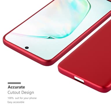 Skal Samsung Galaxy NOTE 10 Fodral Case (Röd)