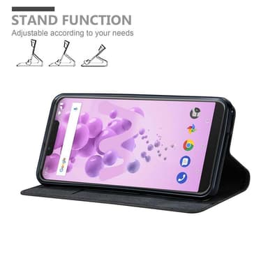 WIKO VIEW 2 GO Skal Fodral Case (Svart)