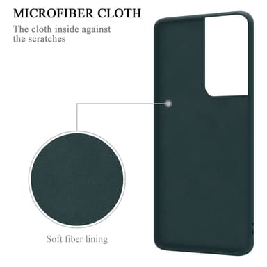Skal Samsung Galaxy S24 ULTRA Fodral Case (Grön)