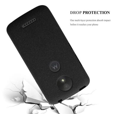 Skal Motorola MOTO C PLUS Fodral Case (Svart)