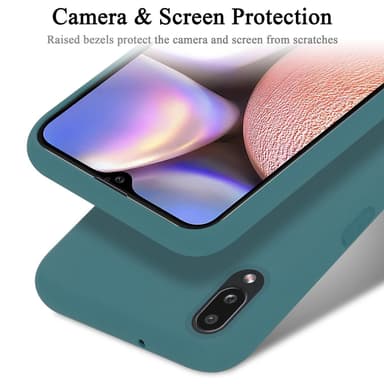 Samsung Galaxy A10s / M01s Skal Fodral Case (Grön)