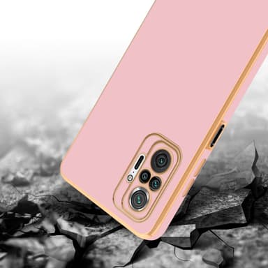 Xiaomi RedMi NOTE 10 PRO Skal Fodral Case (Rosa)