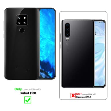 Cubot P30 Skal Fodral Case (Brun)