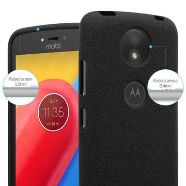 Skal Motorola MOTO C PLUS Fodral Case (Svart)