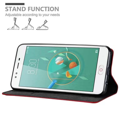 ZTE Nubia M2 LITE Skal Fodral Case (Röd)