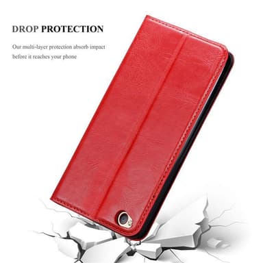 ZTE Nubia M2 LITE Skal Fodral Case (Röd)