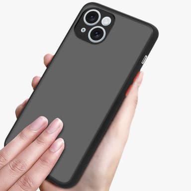 iPhone 15 Skal Fodral Case (Svart)