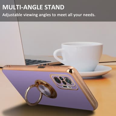 Xiaomi RedMi NOTE 10 PRO Skal Fodral Case (Lila)