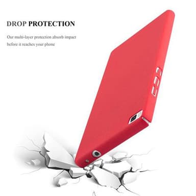 Huawei P8 Skal Fodral Case (Röd)