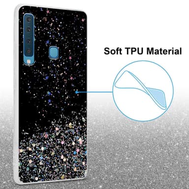 Samsung Galaxy A9 2018 Skal Fodral Case (Svart)