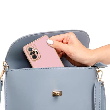 Xiaomi RedMi NOTE 10 PRO Skal Fodral Case (Rosa)