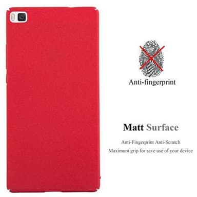 Huawei P8 Skal Fodral Case (Röd)