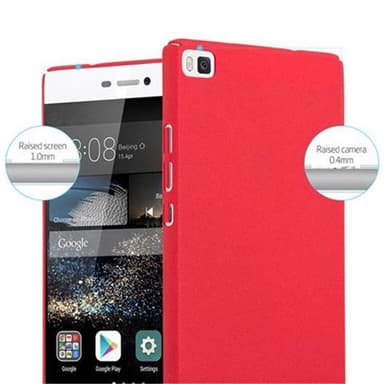 Huawei P8 Skal Fodral Case (Röd)