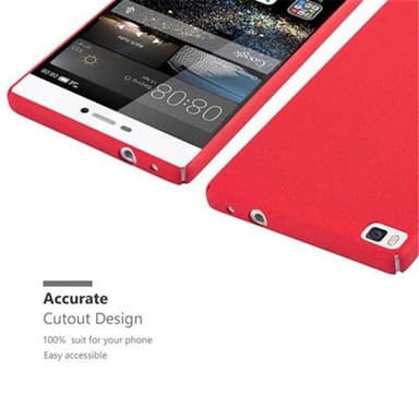 Huawei P8 Skal Fodral Case (Röd)