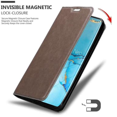 Oppo FIND X2 PRO Skal Fodral Case (Brun)