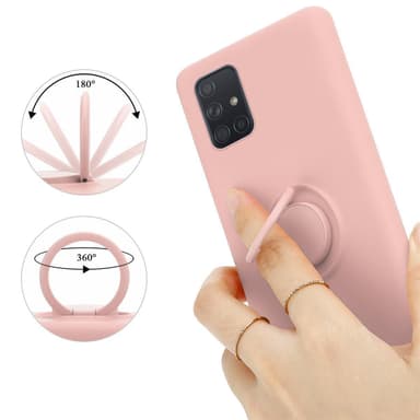 Skal Samsung Galaxy A71 4G Fodral Case (Rosa)