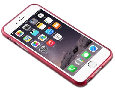 iPhone 6 / 6S Skal Fodral Case (Röd)