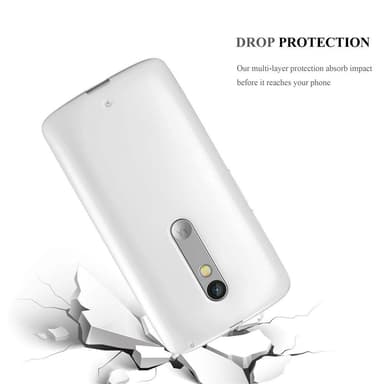Skal Motorola MOTO X PLAY Fodral Case (Silver)