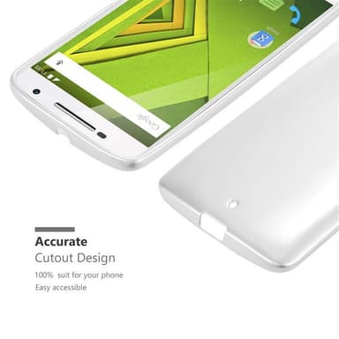 Skal Motorola MOTO X PLAY Fodral Case (Silver)