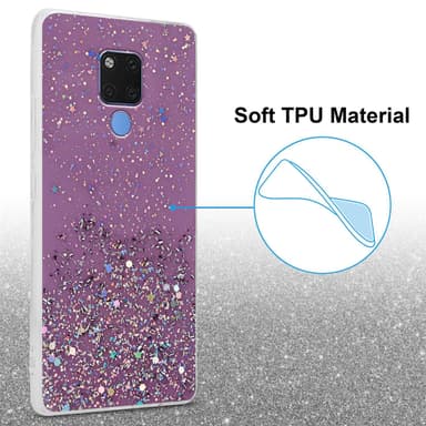 Huawei MATE 20 Skal Fodral Case (Lila)
