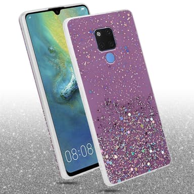 Huawei MATE 20 Skal Fodral Case (Lila)