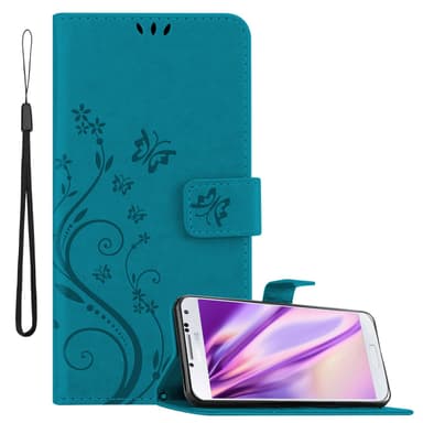 Samsung Galaxy S4 Plånboksfodral Skal (Blå)