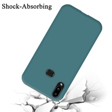Samsung Galaxy A10s / M01s Skal Fodral Case (Grön)