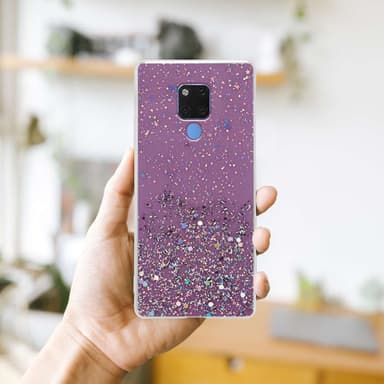 Huawei MATE 20 Skal Fodral Case (Lila)