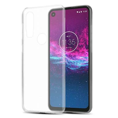 Motorola ONE ACTION Skal Fodral Case (Transparent)