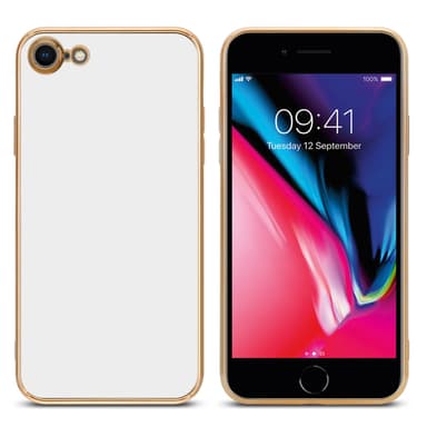 iPhone 7 / 7S / 8 / SE 2020 Skal Fodral Case (Vit)