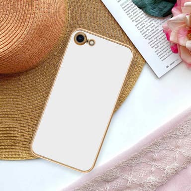 iPhone 7 / 7S / 8 / SE 2020 Skal Fodral Case (Vit)