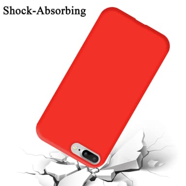 iPhone 7 PLUS / 7S PLUS / 8 PLUS Skal Fodral Case (Röd)