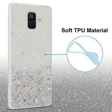 Samsung Galaxy A6 2018 Skal Fodral Case (Transparent)