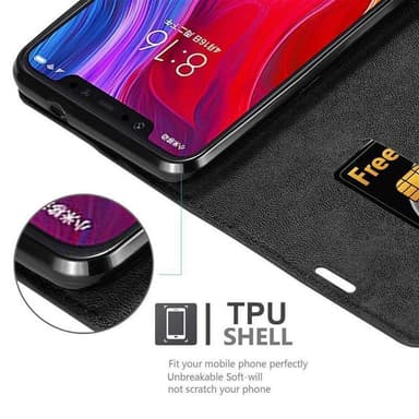 Xiaomi Mi 8 Skal Fodral Case (Svart)