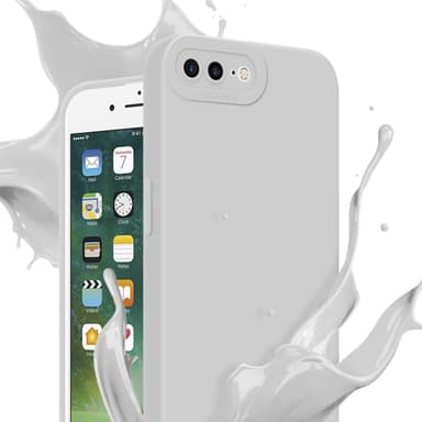 iPhone 7 PLUS / 7S PLUS / 8 PLUS Skal Fodral Case (Vit)